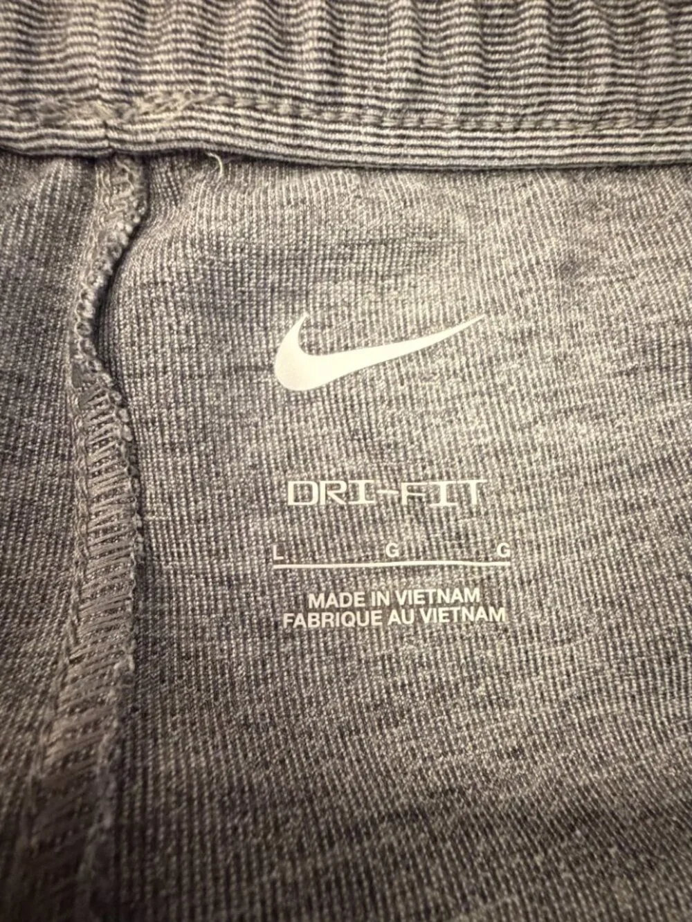 Women's Nike Showtime Therma Flex Basketball Pants Black Gray, Size Large